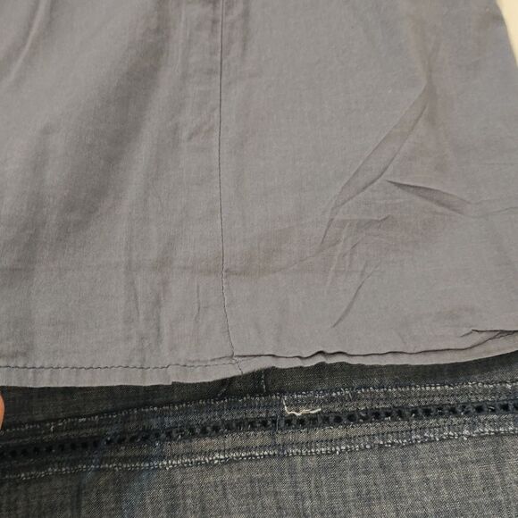 Gap Denim A-Line chambray dress size 0 - Picture 8 of 9